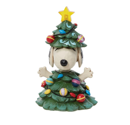 Snoopy As a Christmas Tree
