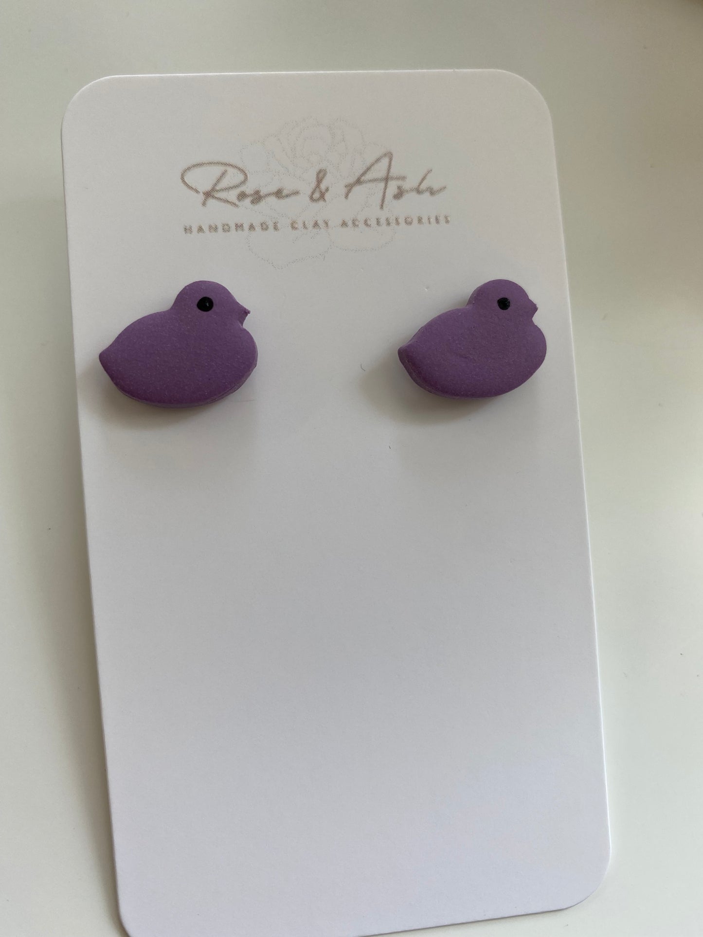 Easter Chick Earrings, Available in 3 Colours