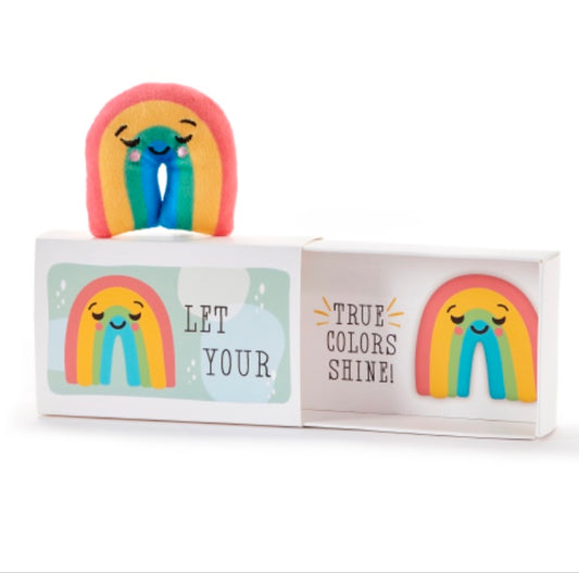Rainbow Pocket Hug with Gift Box