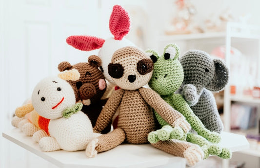 Handmade Crocheted Animals and Characters