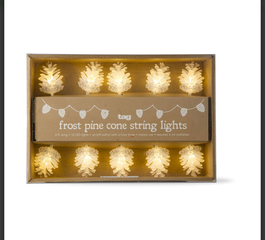 Pine Cone String Lights