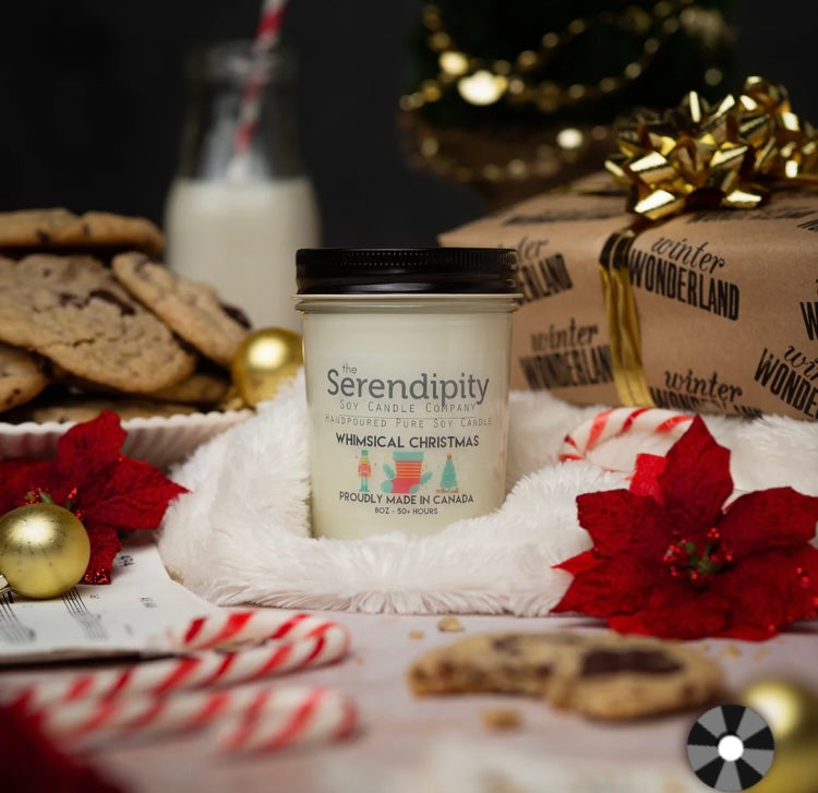 Whimsical Christmas, 8 Ounce Soy Candle