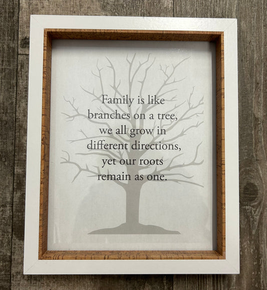 Frame with Family Sentiment