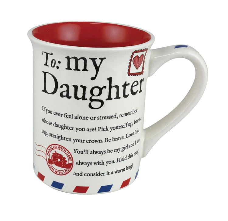 To My Daughter Mug, 16 Ounce,