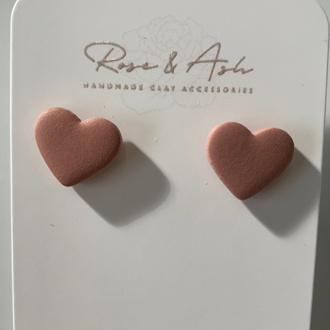 Heart Studs