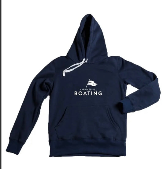 Happiness Is Boating, Unisex Hoodie