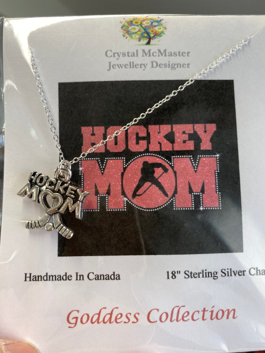 Crystal McMaster Collection, Hockey Mom Necklace