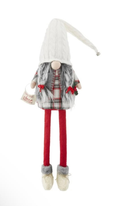 Cheer Christmas Dangle Leg Gnome