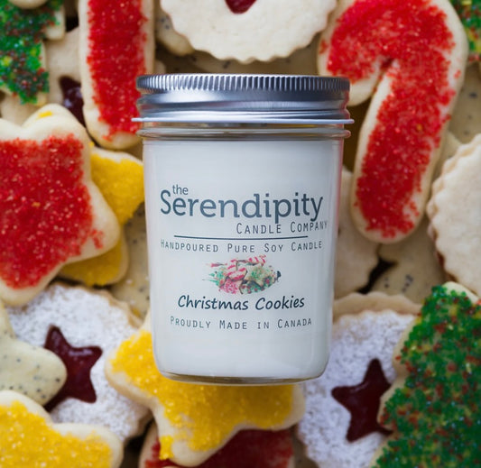 Christmas Cookies, 8 Ounce Soy Candle