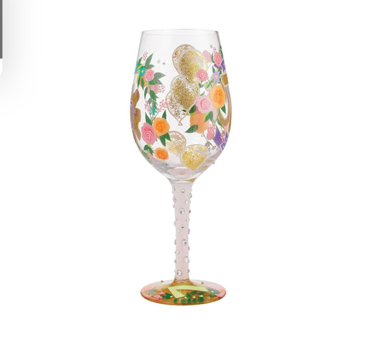 Wine Glass, Happy 70th Birthday