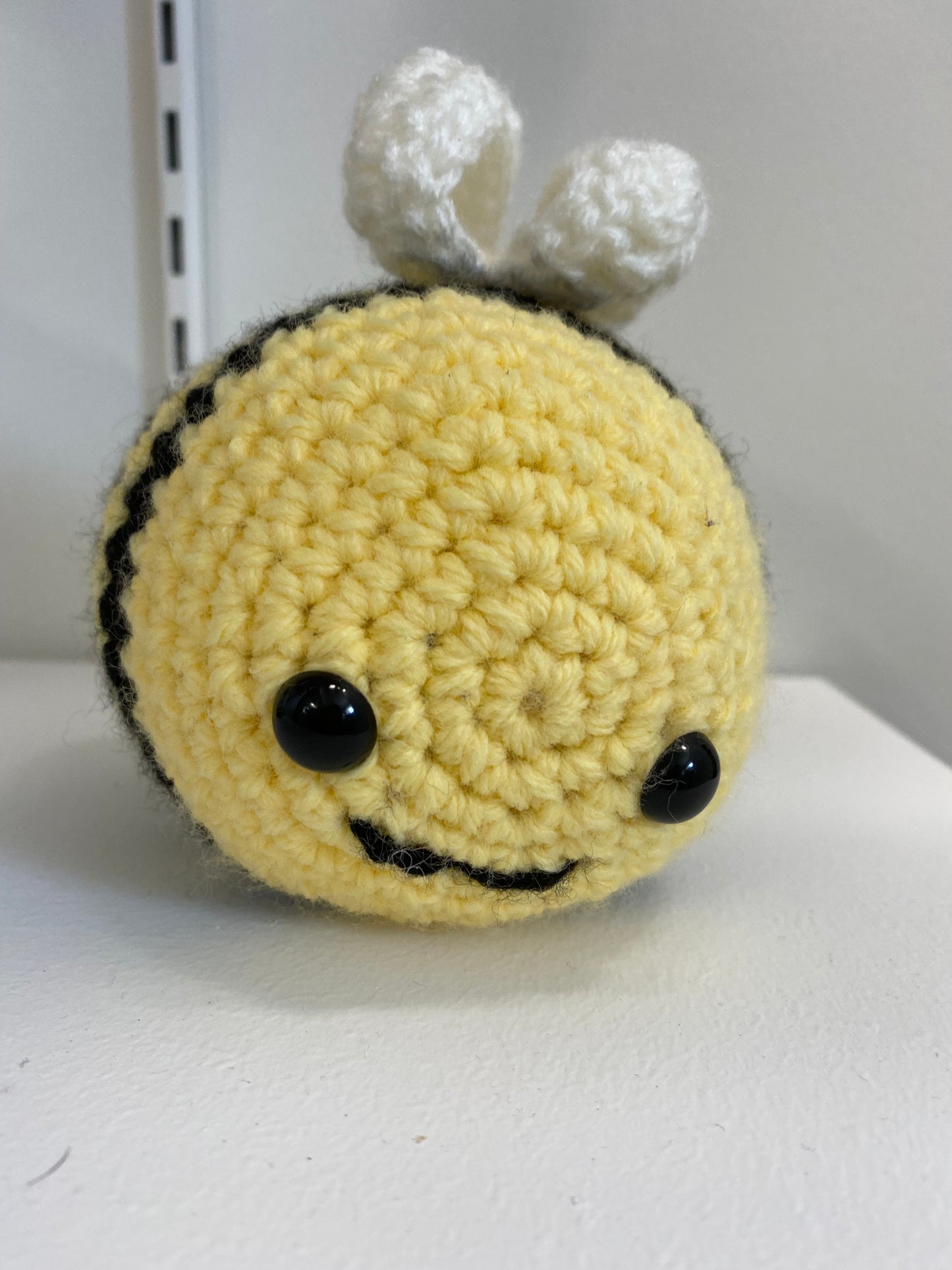 Crocheted Bee (4.5 inch Diameter )