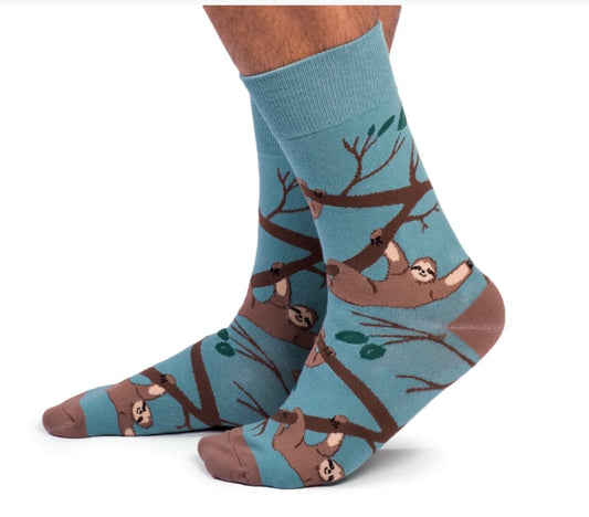 Sloth Socks, Mens