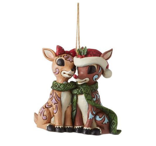 Rudolph and Clarice, Hanging Ornament