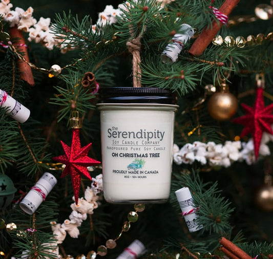 Oh Christmas Tree, 8 Ounce Soy Candle
