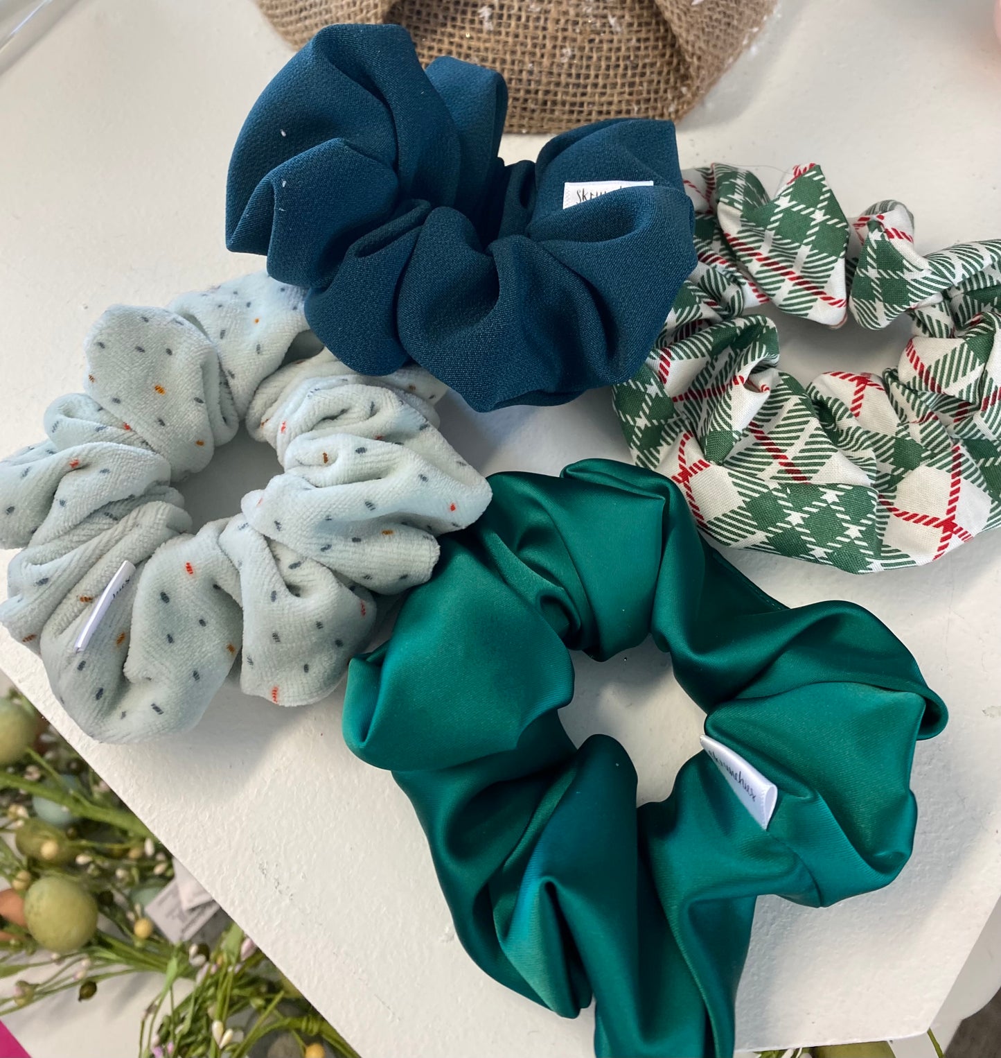 St. Patrick’s Day Scrunchies from The Skrunchishop