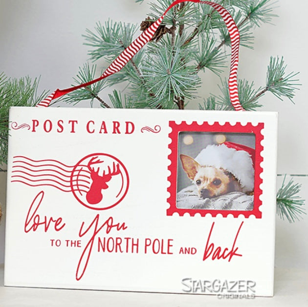 North Pole Picture Frame