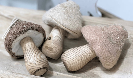 Mushroom Ornaments