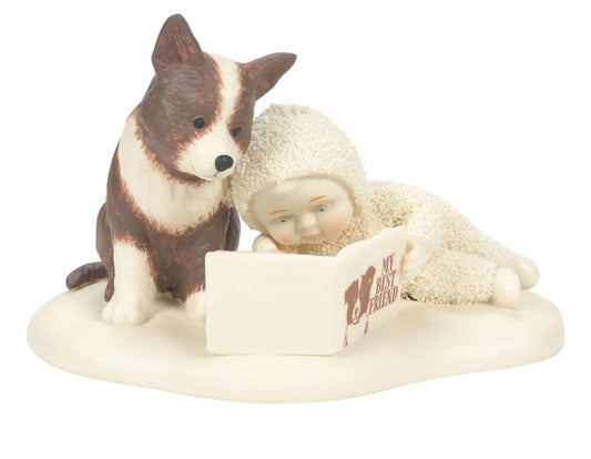 Snowbabies Figurine “Reading to My Best Friend”