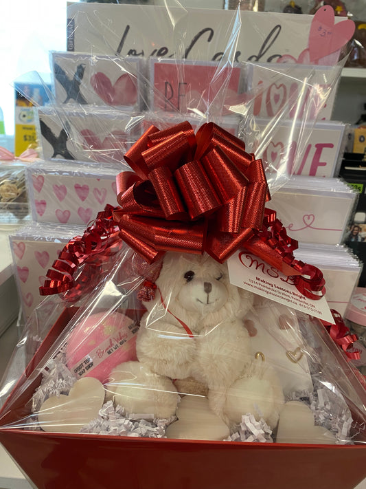 Teddy Bear Gift Basket