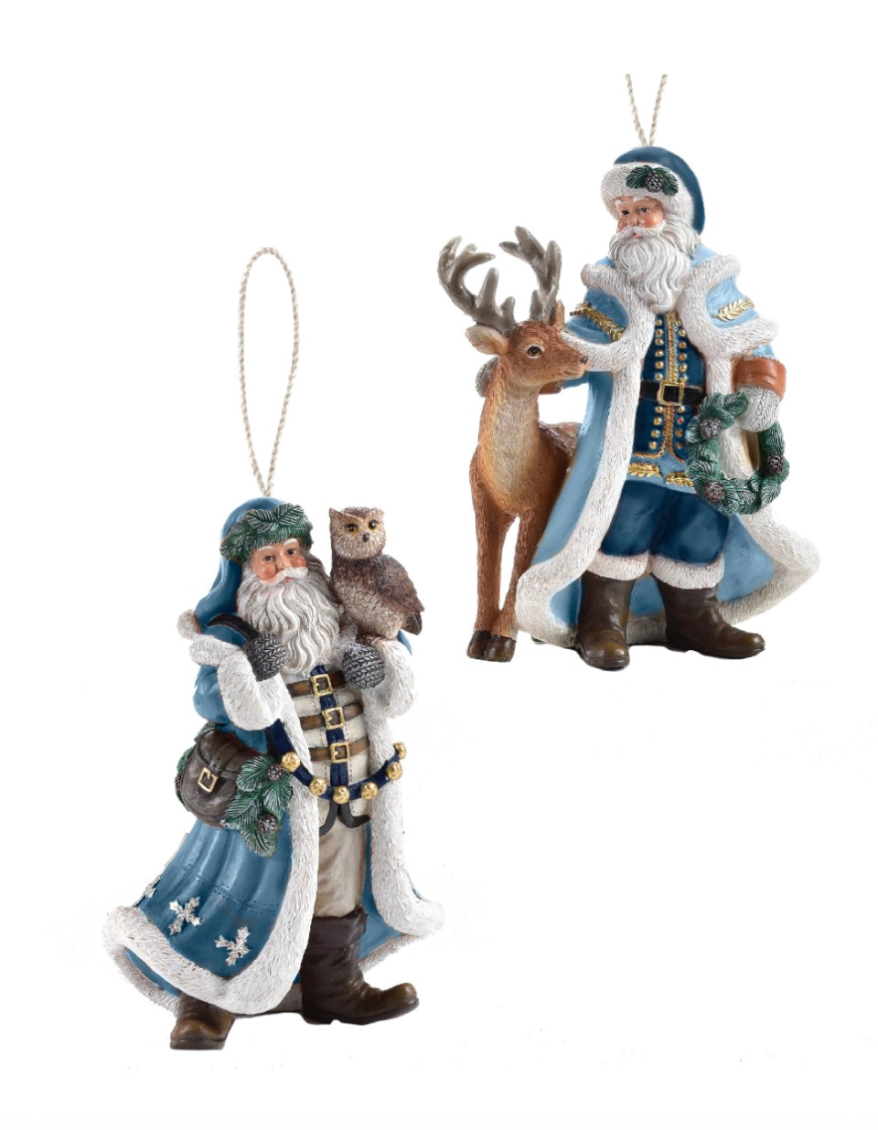 Santa and Creatures, 2 Assorted