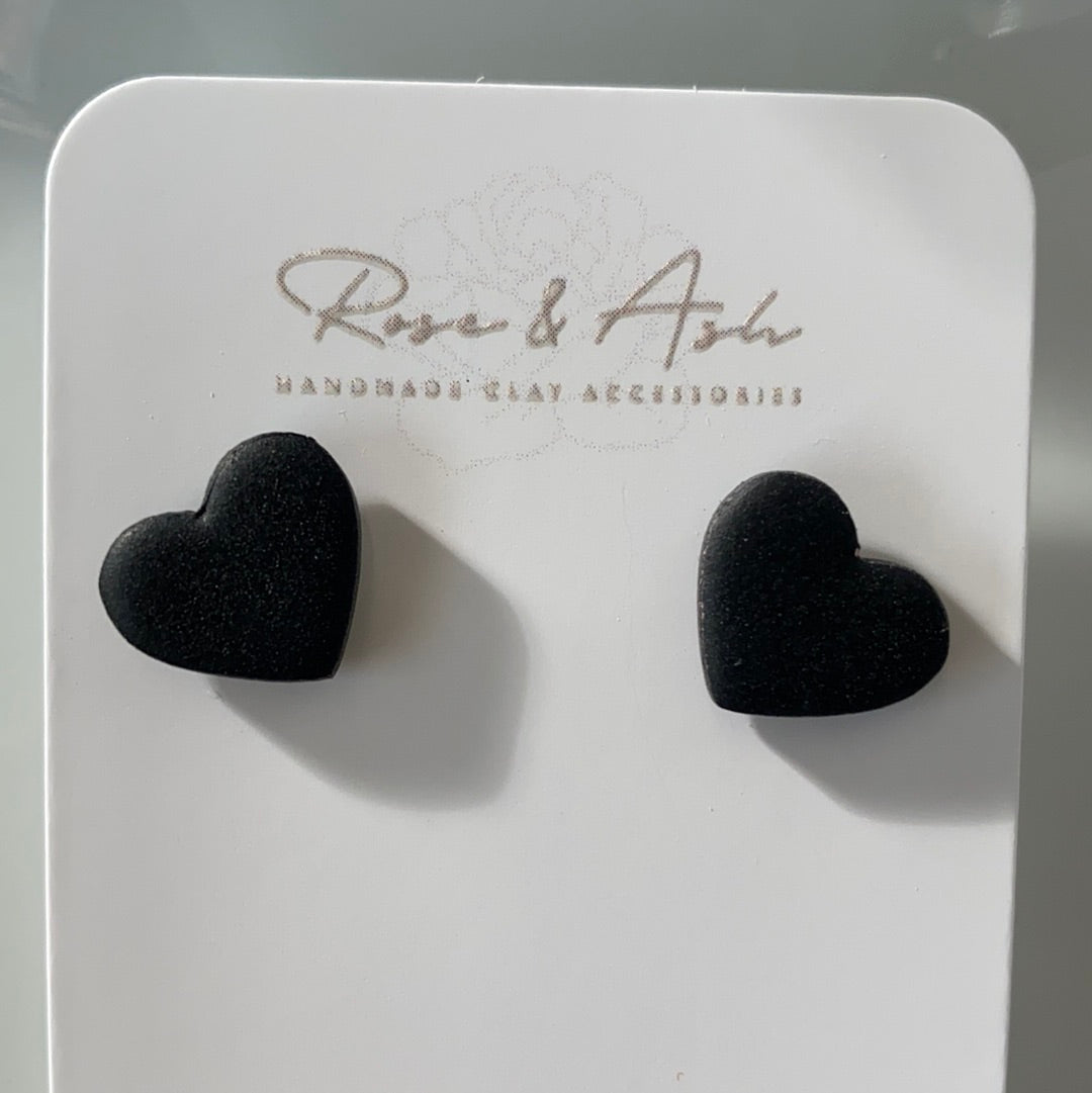 Heart Studs